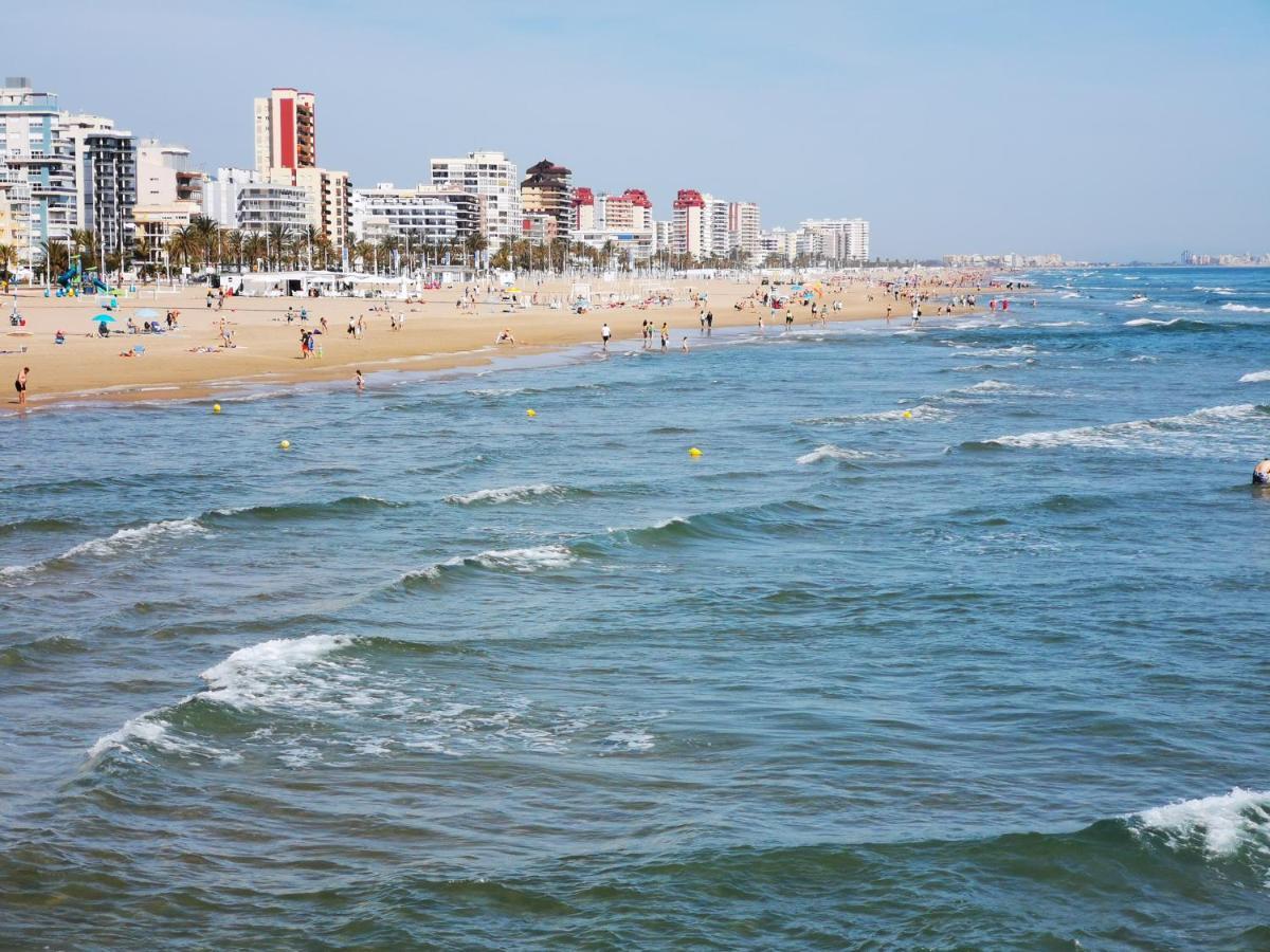 Apartamento Ana Maria Playa De Gandia Solo Familias Exterior foto